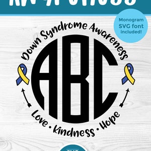 Down Syndrome Svg Down Syndrome Awareness Svg Svg Dxf Png - Etsy