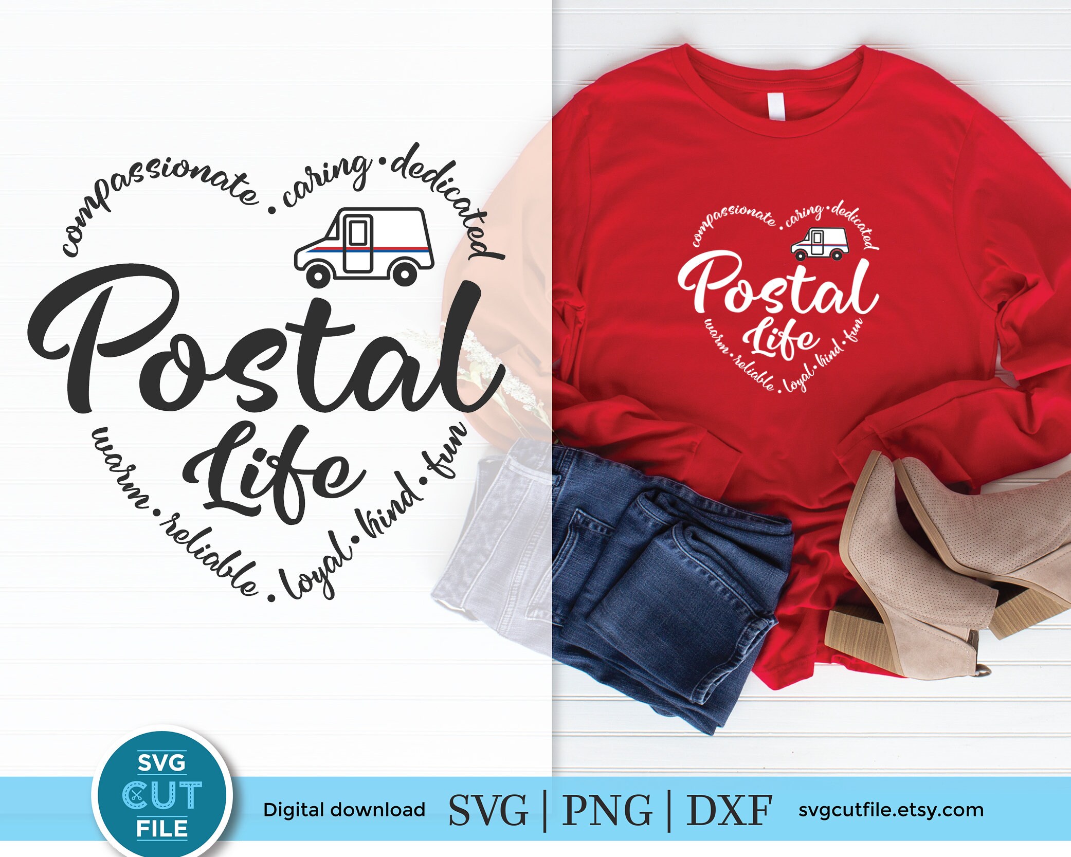 Postal service svg post office svg postal life essential Etsy