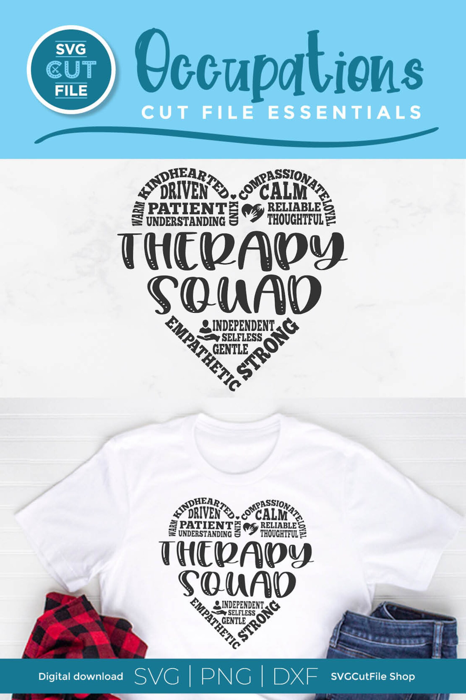 Therapy Squad Svg Speech Occupational Physical Pathology - Etsy