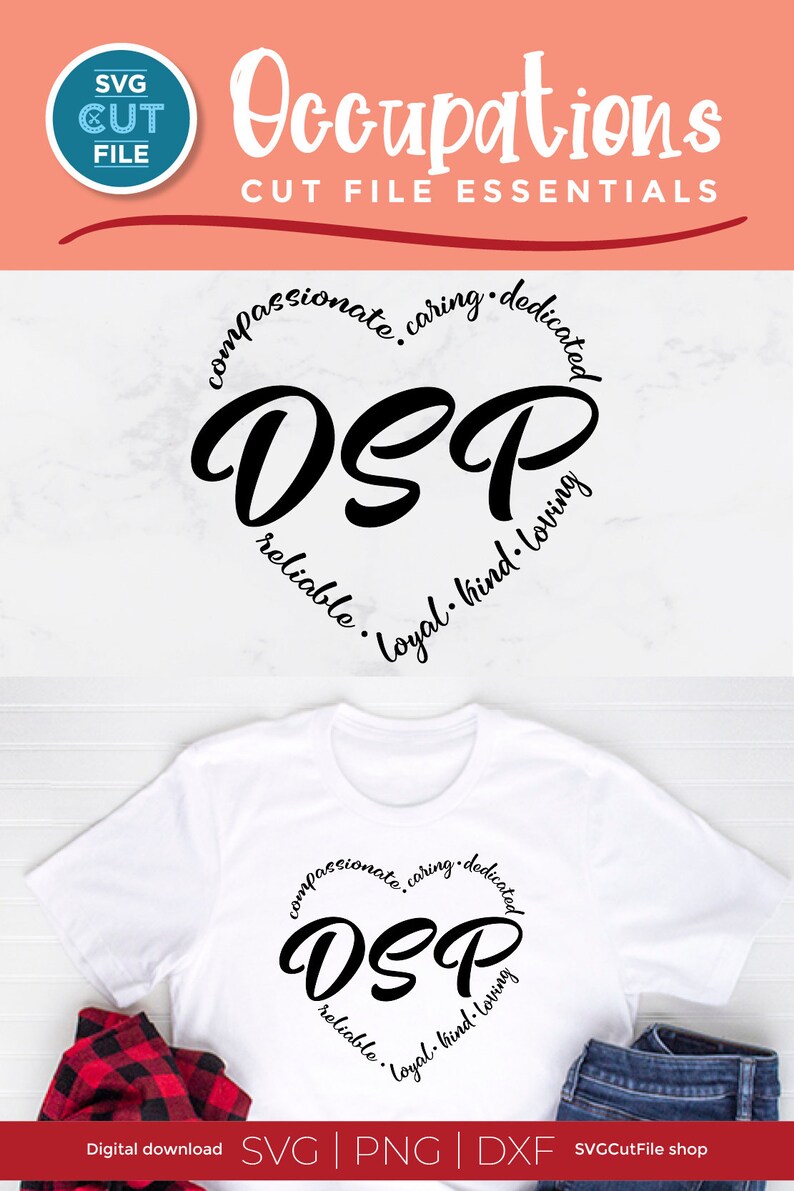 DSP Svg, Direct Support Professional Svg, Caregiver Svg, Patient Care ...
