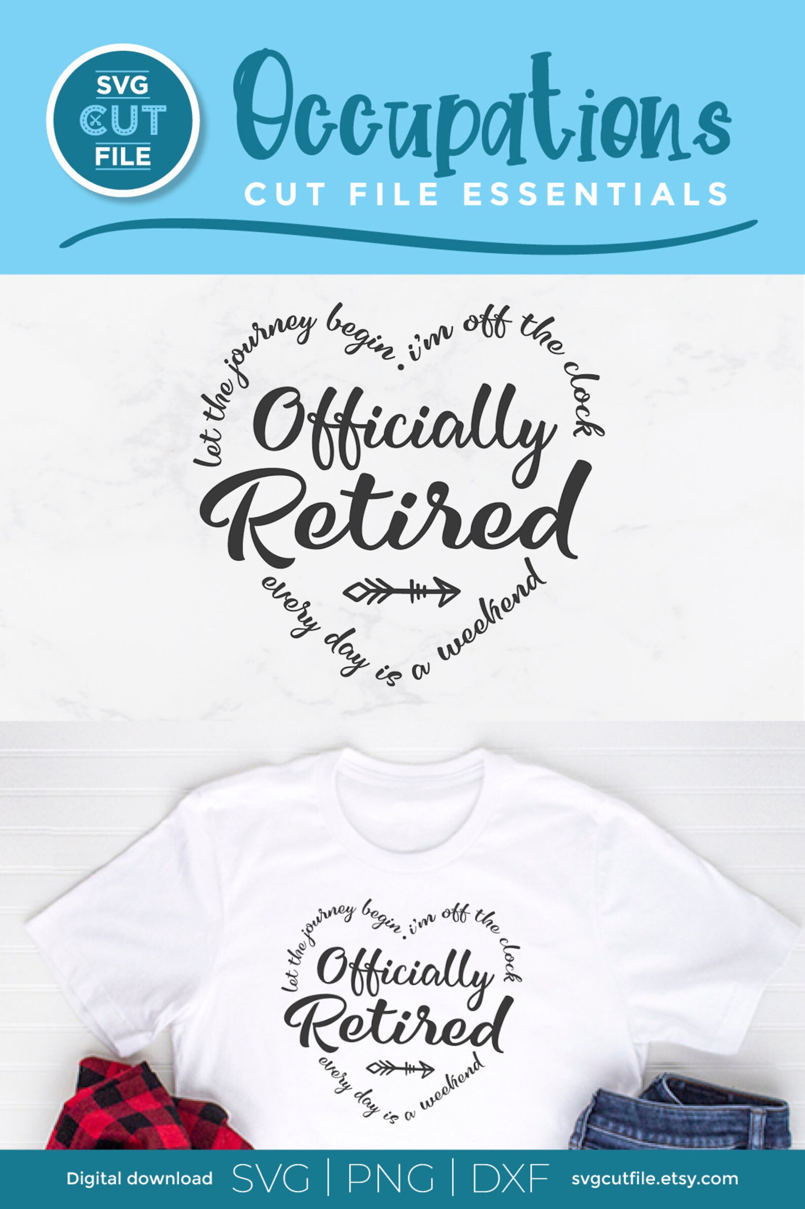 Retired Svg Officially Retired Svg Retiring Svg Great for a - Etsy