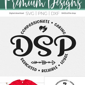DSP Svg, Direct Support Professional Svg, Caregiver, Patient Care, Home ...