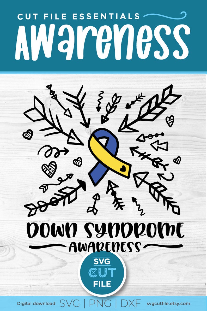 Down syndrome svg down syndrome awareness svg svg dxf png | Etsy
