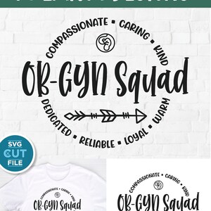 OBGYN Svg, OB-GYN Svg, Ob Gyn Squad Svg, Obstetrician Gynecologist ...