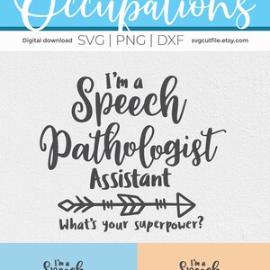 Speech Pathologist Assistant Svg, Speech Language Pathologist Svg ...