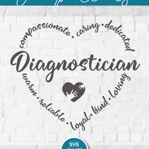 Diagnostiker geschnitten Datei, Schuldiagnostiker Geschenkidee, Schuldiagnostiker Geschenkidee, Liebe Diagnostiker, Schuldiagnostiker, Schneidedatei für Cricut