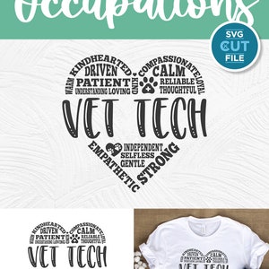Vet tech svg, Veterinary Technician svg, Veterinary Tech svg, small animal vet tech, dog vet tech svg, cat vet tech svg, veterinary svg image 9