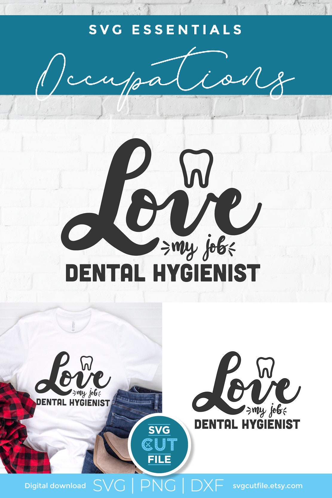 Download Dental hygienist svg hygienist svg love my job dental | Etsy