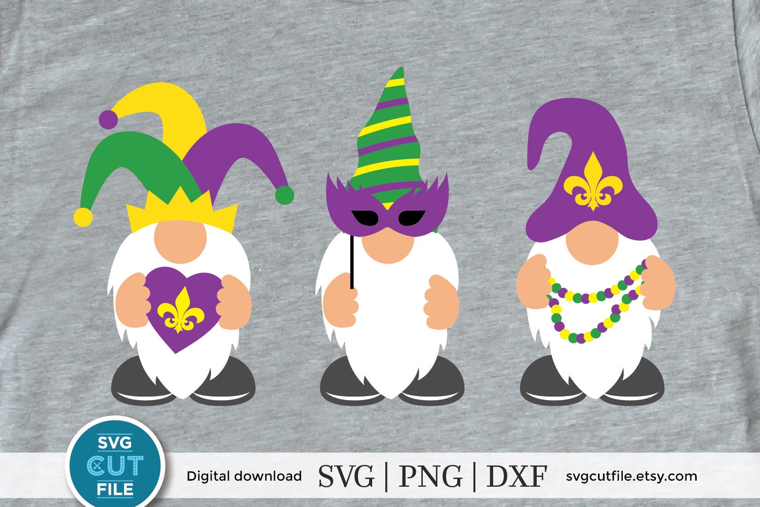Download Mardi gras gnome svg Mardi Gras gnomes svg three gnomes ...