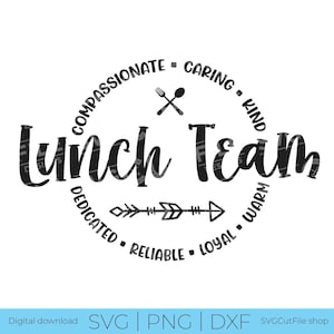 Lunch team svg, Cafeteria team svg, lunch lady svg, cafeteria worker,  lunchlady svg, cafeteria crew, lunchroom, lunch room, food service