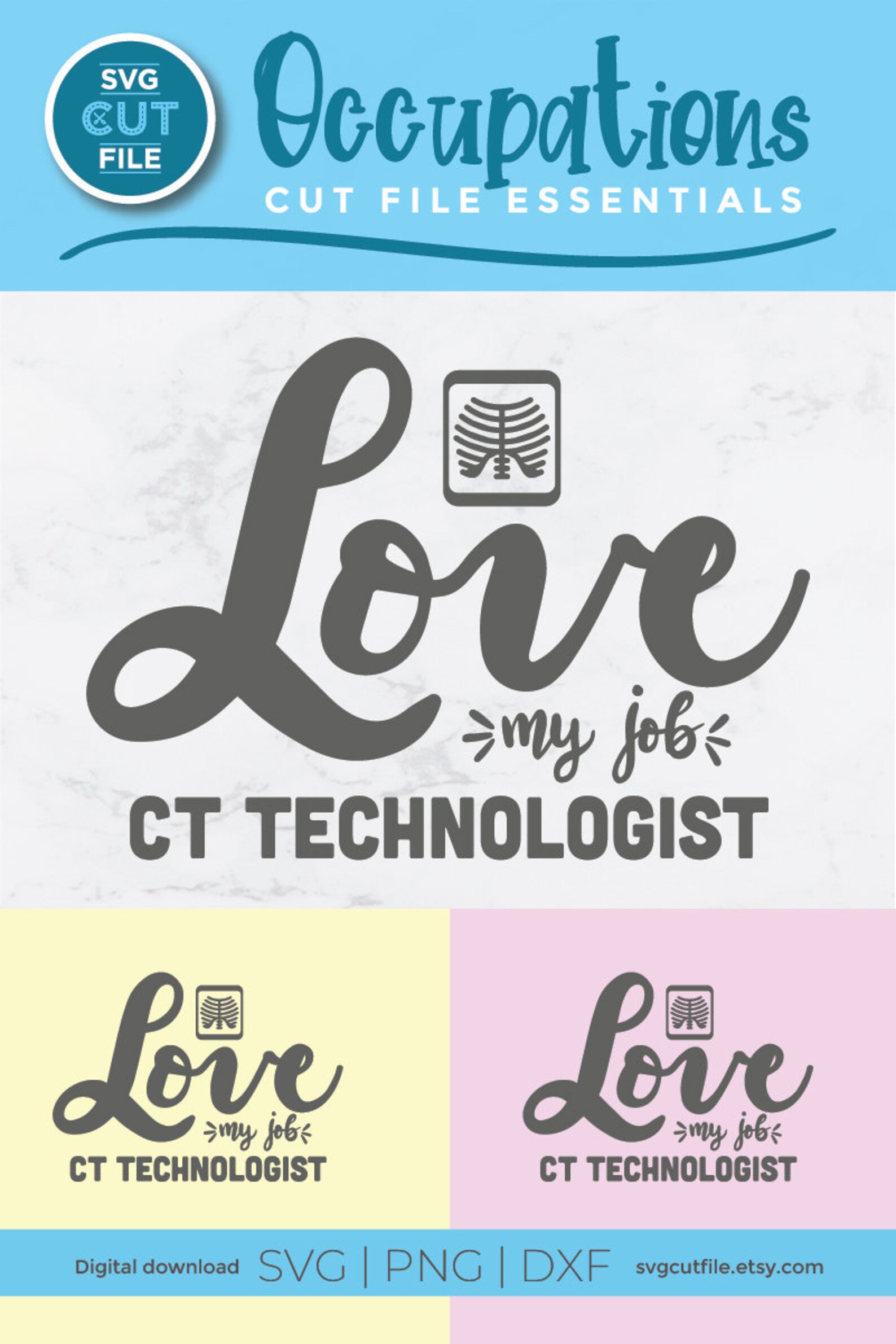 CT Technologist Svg, Computed Tomography Svg, Technician, Radiology ...