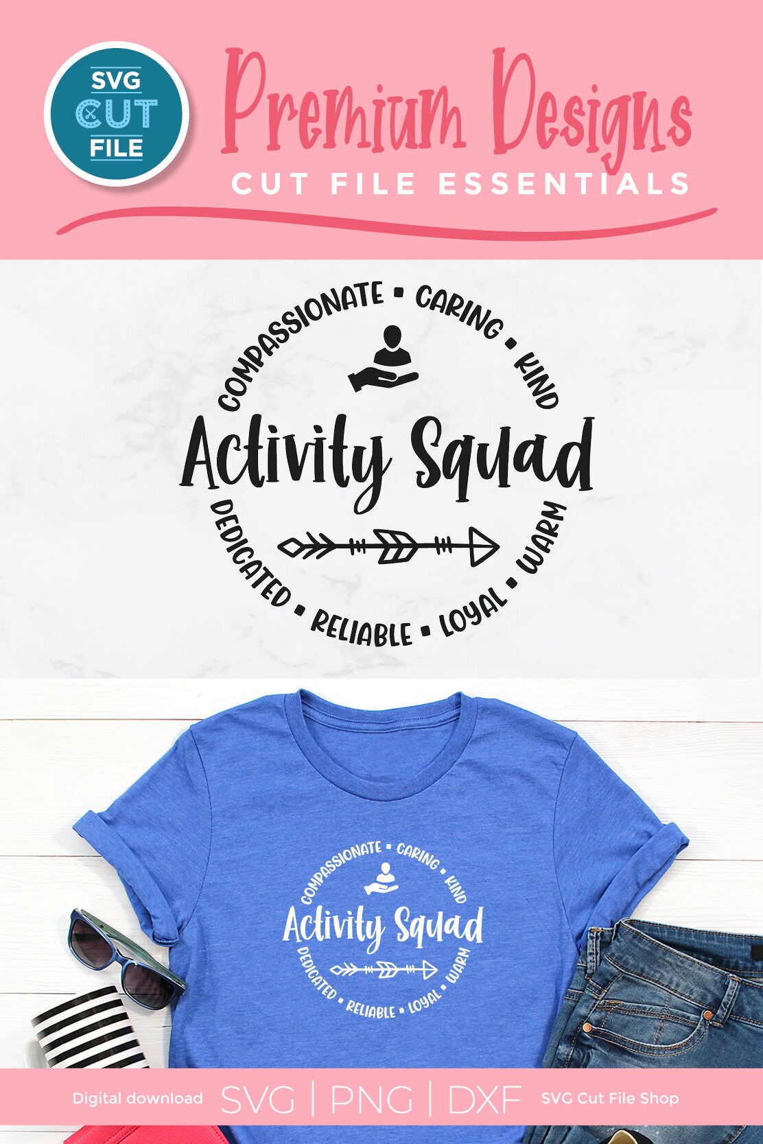 Activity Squad Svg, Activity Director Svg, Professionals, Appreciation ...