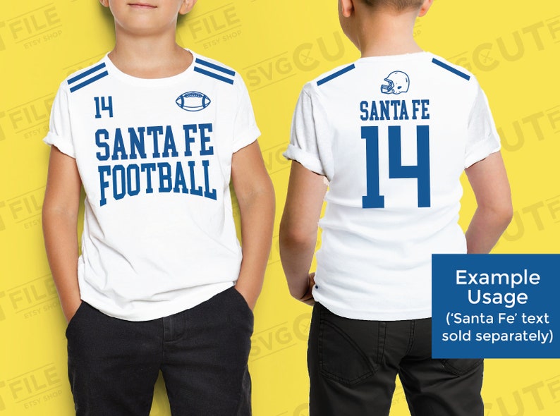 Download Football Jersey Team School Svg Boy Gift Shirt Icon Tshirt Etsy