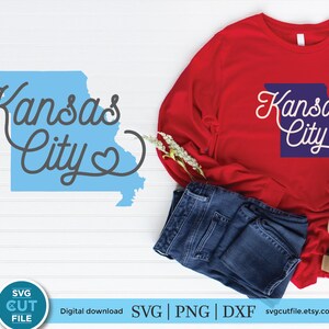Kansas city svg, kansas city pride, love kc, love kansas city, missouri svg, cricut, kansas city missouri svg, love kcmo, kansas city heart