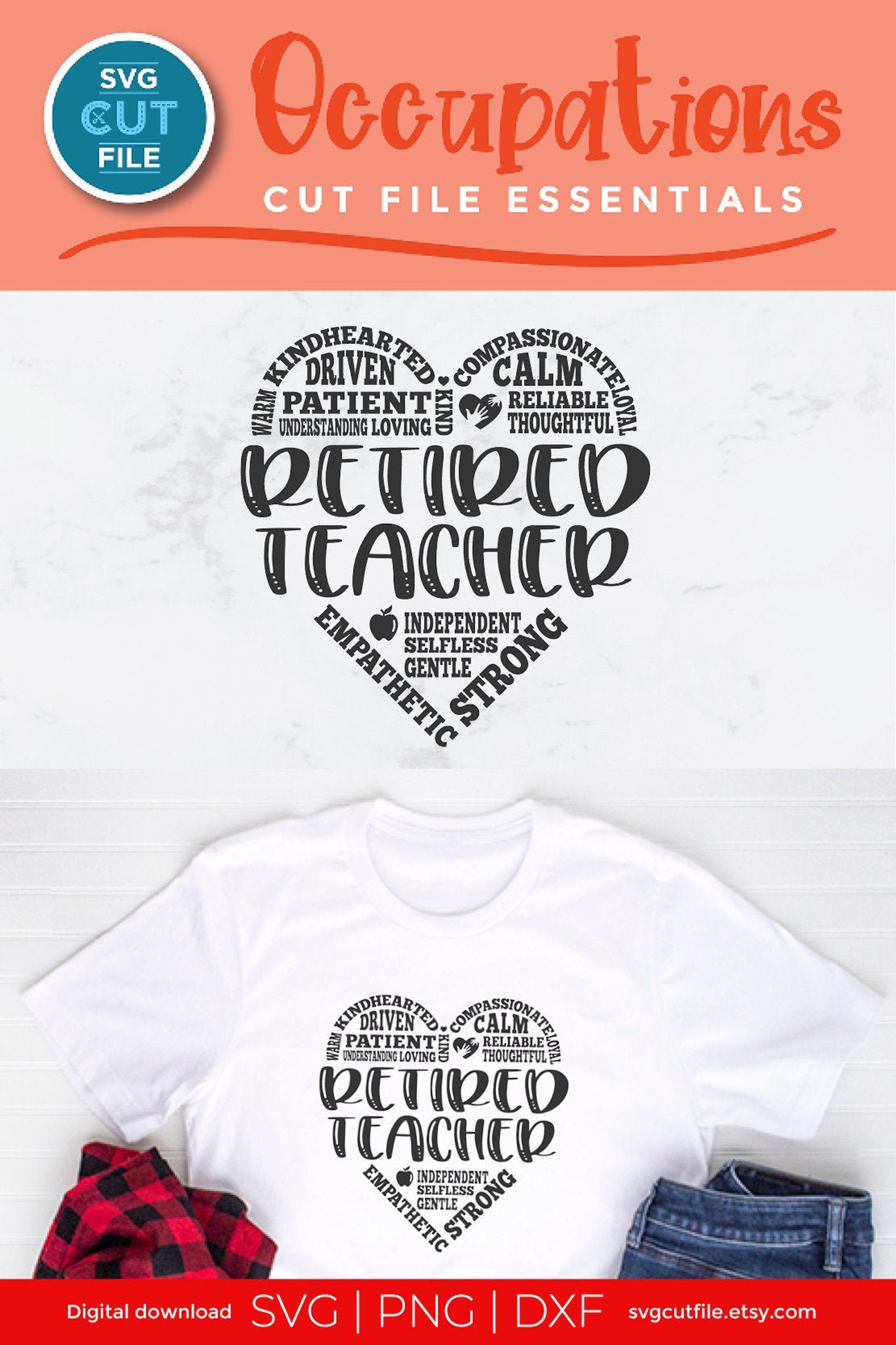 Download Retired teacher svg retiring teacher svg retirement gift | Etsy