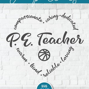 PE Teacher svg, phys ed svg, physical education svg, teacher appreciation, Coach life, gym teacher, gift idea, svg dxf png, phys ed teacher