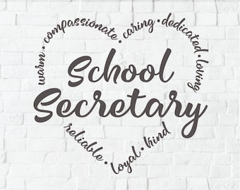 School secretary svg, secretary svg, office assistant, staff worker svg, team squad life, elementary, high school, middle, svg dxf png