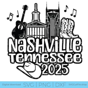 Nashville svg, Nashville Tennessee svg, familie-uitstapje SVG, 2025 meisjes vakantie, vrienden, TN crew svg, png voor sublimatie, ploeg, svg dxf