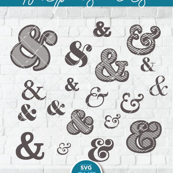 Ampersands SVG, ampersand SVG, and svg, typography svg, design element svg, cricut svg, printable ampersand, quotation mark svg, svg dxf png