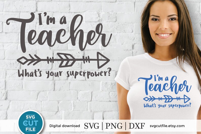 Download Teacher appreciation svg teacher whats your super power | Etsy