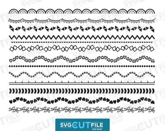 Download Border line svg decorative zigzag zig border zag divider ...