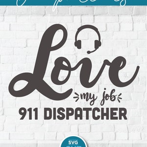 911 dispatcher svg, dispatcher svg, 911 svg, dispatcher love, dispatcher responder, police svg, thin gold line, gift idea headset svg dxf