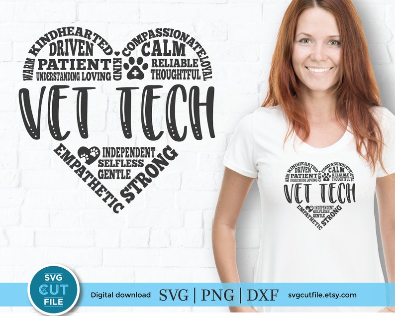 Vet tech svg, Veterinary Technician svg, Veterinary Tech svg, small animal vet tech, dog vet tech svg, cat vet tech svg, veterinary svg image 2