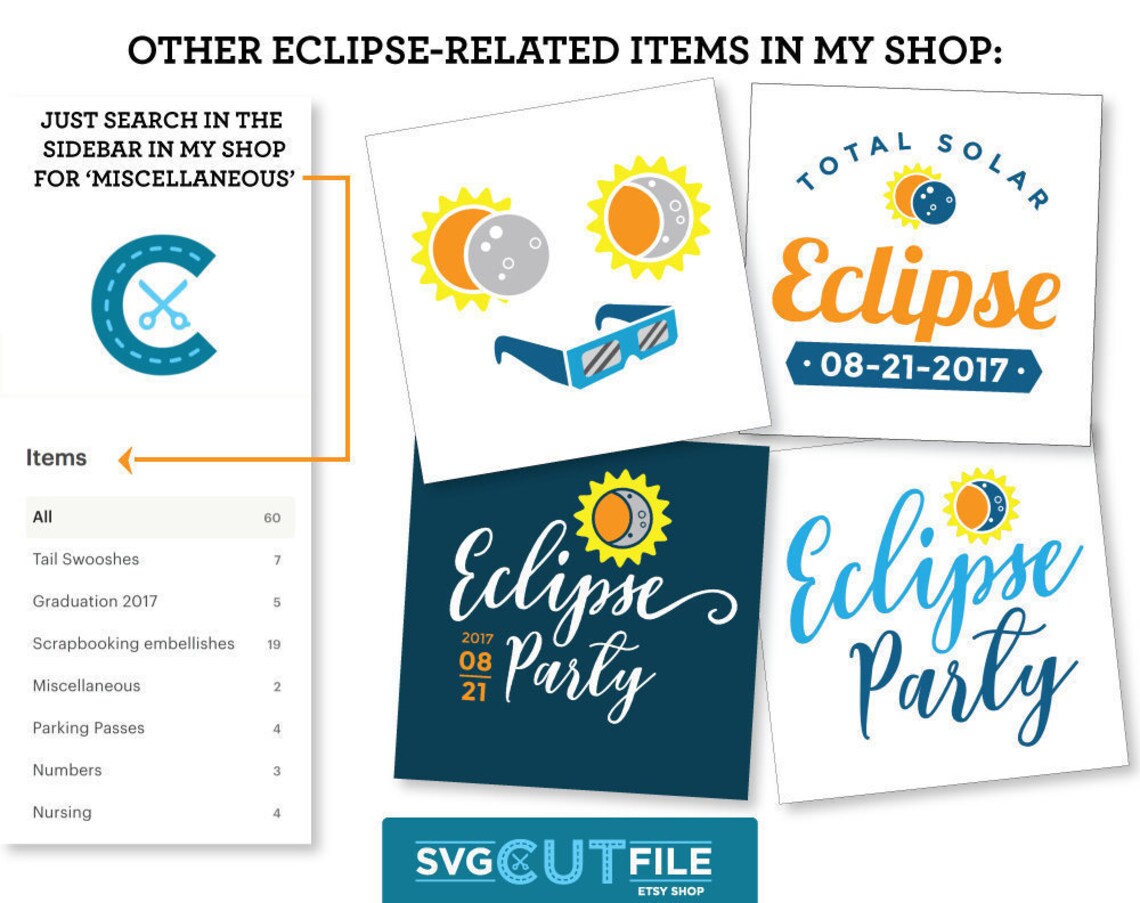 Eclipse Svg Solar Eclipse Svg Glasses Svg Moon Svg Total Etsy
