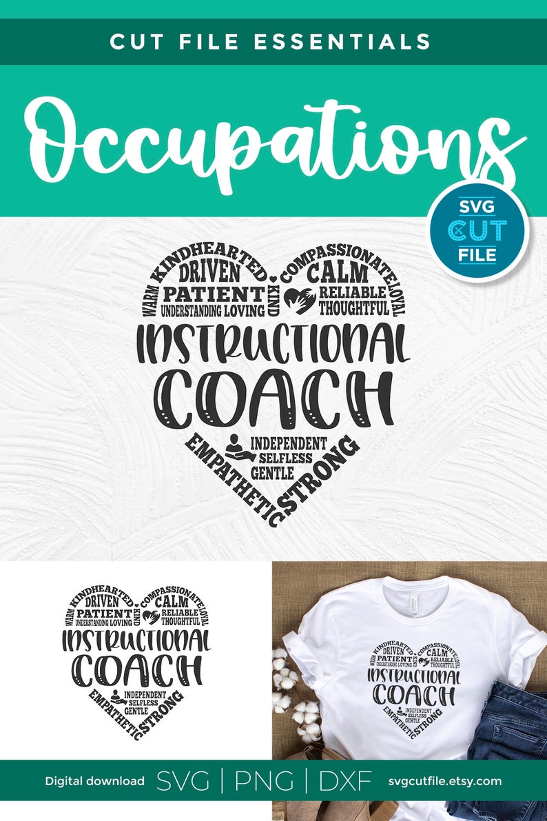 Instructional Coach Svg Ic Svg Appreciation Instructional Etsy