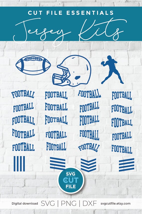 Download Football Jersey Team School Svg Boy Gift Shirt Icon Tshirt Etsy
