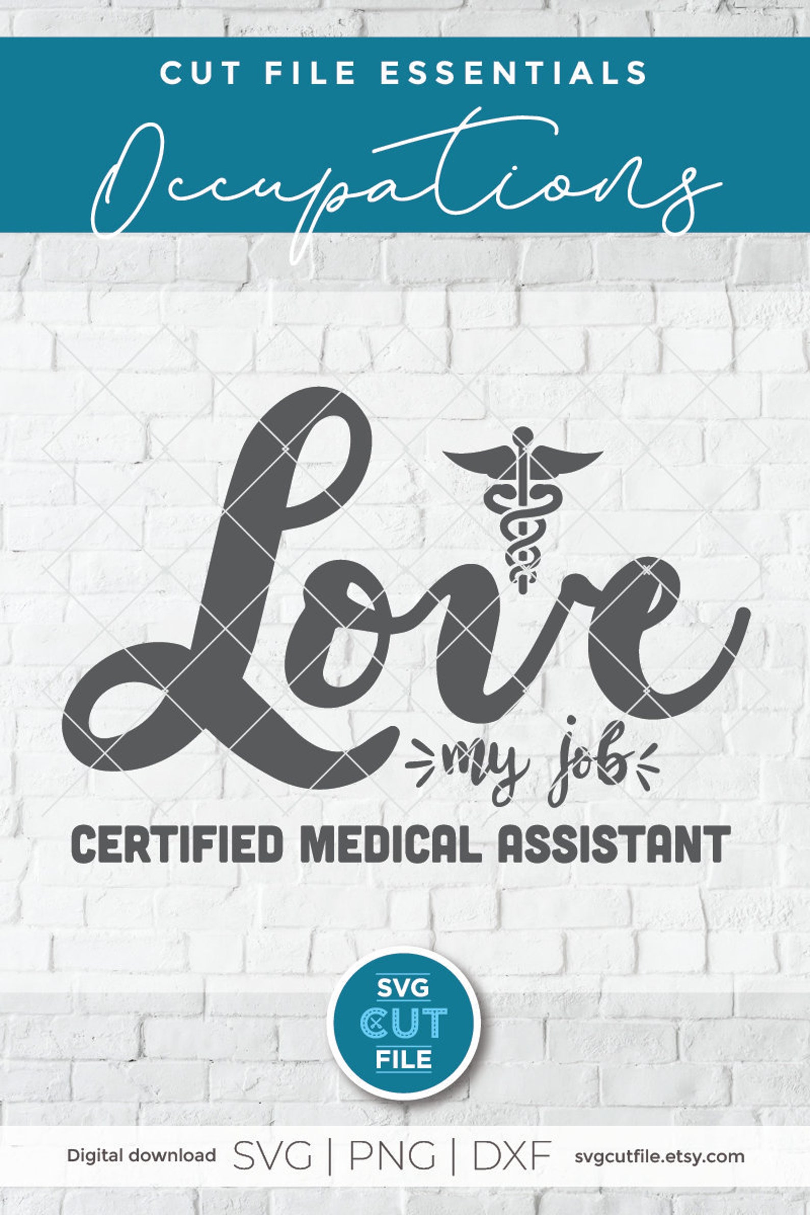 Certified Medical Assistant Svg CMA Svg CMA Life Medical - Etsy