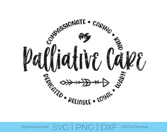 Palliativpflege-SVG, Hospiz-SVG, Hospizmitarbeiter-SVG, Pflegekraft-SVG, Wertschätzung für Pflegekräfte, Krankenschwester-SVG, Unisex-SVG, Gesundheitswesen-SVG, Unisex