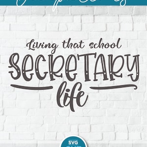 School secretary svg, secretary svg, office assistant, staff worker svg, school secretary life svg, elementary, high school, middle, svg dxf
