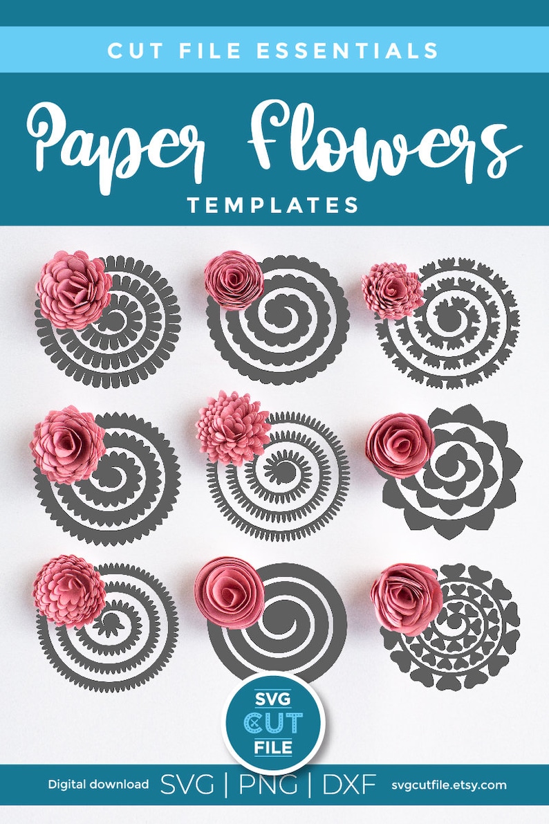 Free Free 307 Free Rolled Flower Svg Files SVG PNG EPS DXF File