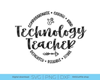 Technology teacher svg, IT tech svg, technology svg, elementary, high, middle, school technology, educational technology, svg dxf png