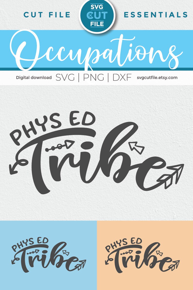 Download PE Teacher svg pe teacher tribe svg phys ed tribe physical | Etsy