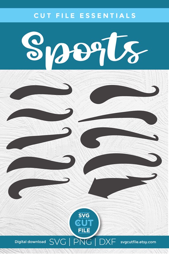 Swoosh SVG Cut File, Swoosh Clipart