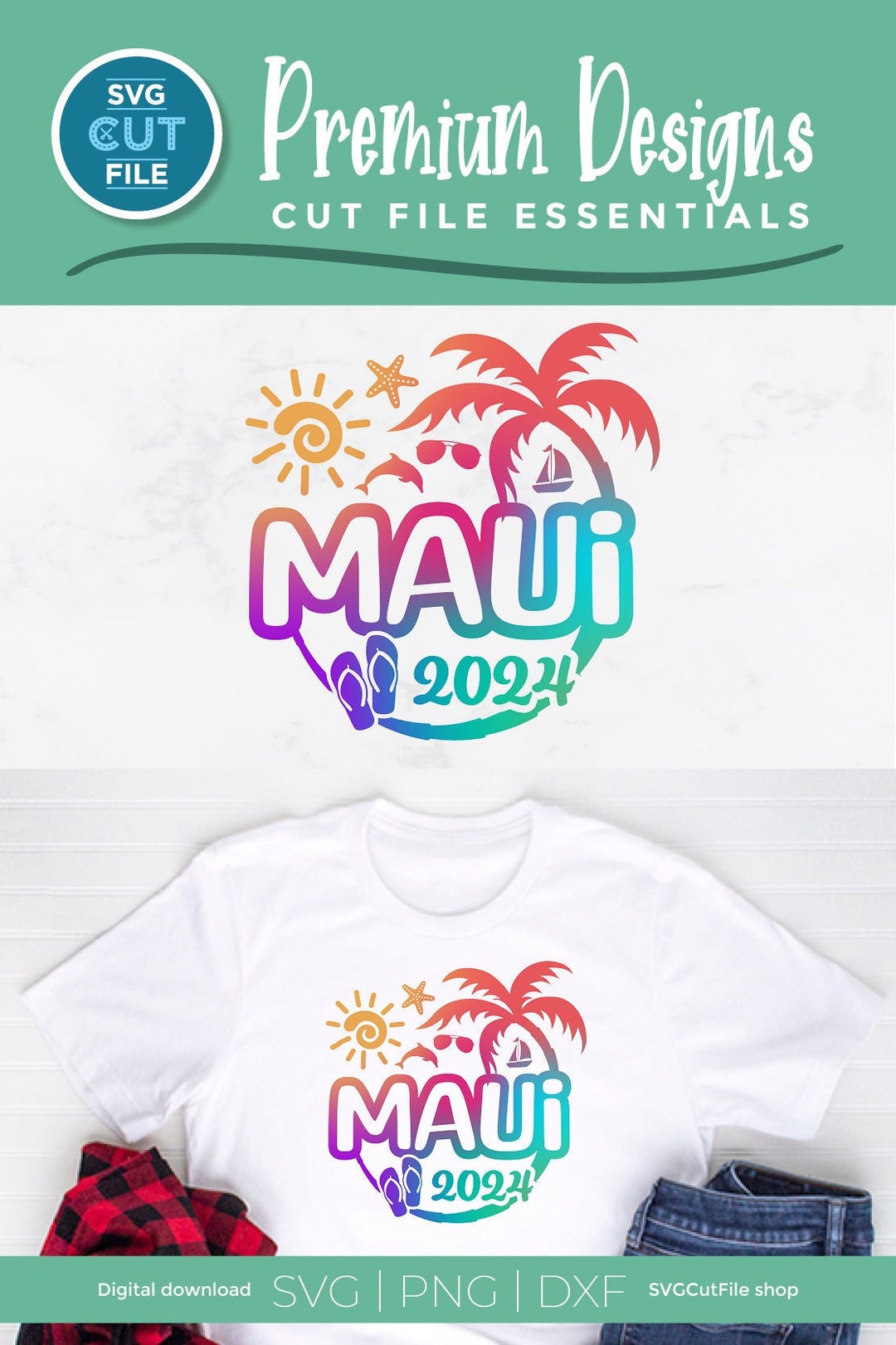 Maui Hawaii SVG Maui Vacation 2024 Svg Maui PNG Png for Etsy Ireland