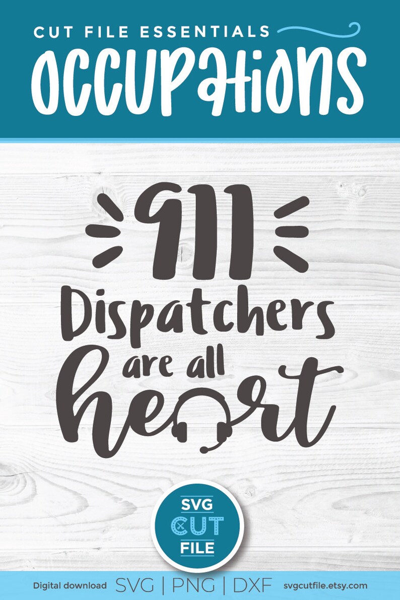 Download 911 dispatcher svg dispatcher svg 911 svg all heart design ...