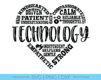 Technology svg, IT tech svg, School it svg, tech team, elementary, high, middle, school technology, educational technology, svg dxf png