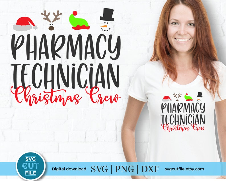Download Christmas Pharmacy Tech svg Pharmacy Tech Christmas Crew svg | Etsy