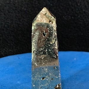 Peruvian Pyrite Obelisk Carving