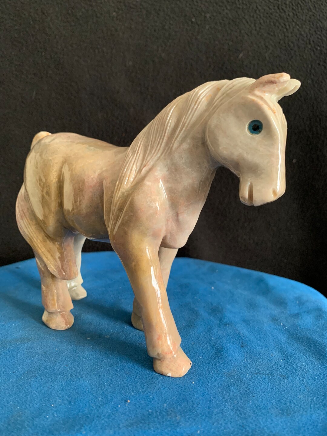 Peruvian Soapstone Carved Horse 6 Etsy