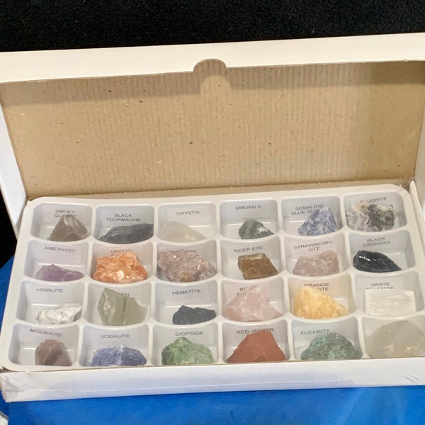 Rock and Mineral 24 Piece Starter Kit