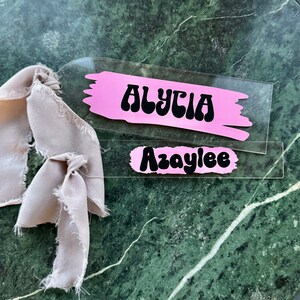 Personalized Custom Name Bookmark, Colorful Reader Gift Idea, Customized Book Accessories, Book Lover Cute Gift Idea, Gift for Her