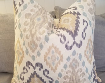 Ikat Throw Pillows Etsy
