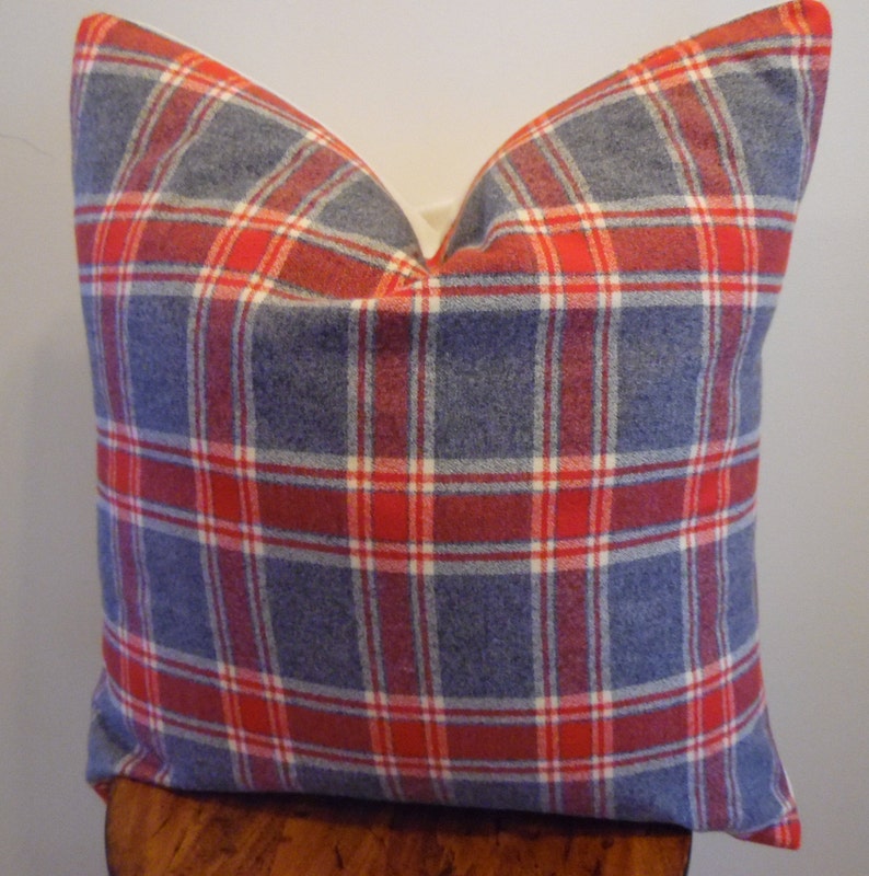 Flannel Pillow Covers.slipcovers.toss Pillows.christmas Etsy