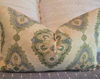 2 Color Options. Bay green Pillow covers. Harbor Blue Slipcovers. Pillowcase. Spring Decor. summer Decor