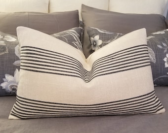 16''x16'' COGNAC en CUIR SYNTHÉTIQUE MARRON-Pure Linen Pillow Cover