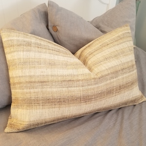Woven Stripe.Fall Pillow Covers.Toss Pillows.Throw Pillows.Cushion Covers.Slipcovers.Cushion Covers.Accent Pillows